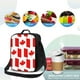 thumbnail image 4 of Fotbe Canada Lonchera Bolsa de Almuerzo para Hombres y Mujeres, Lonchera de Gran Capacidad, Bolsa de Almuerzo Reutilizable, Bolsa Térmica Aislante, 4 of 7