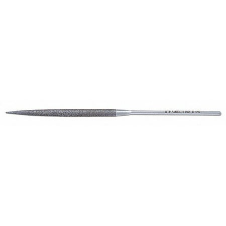 

Strauss Needle File Swiss Half Round 5-1/2 In. L NF2152D126