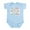 Sky Blue, variant on CafePress - Someone With Autism Loves Me Infant Bodysuit - Baby Light Bodysuit, Size Newborn - 24 Months