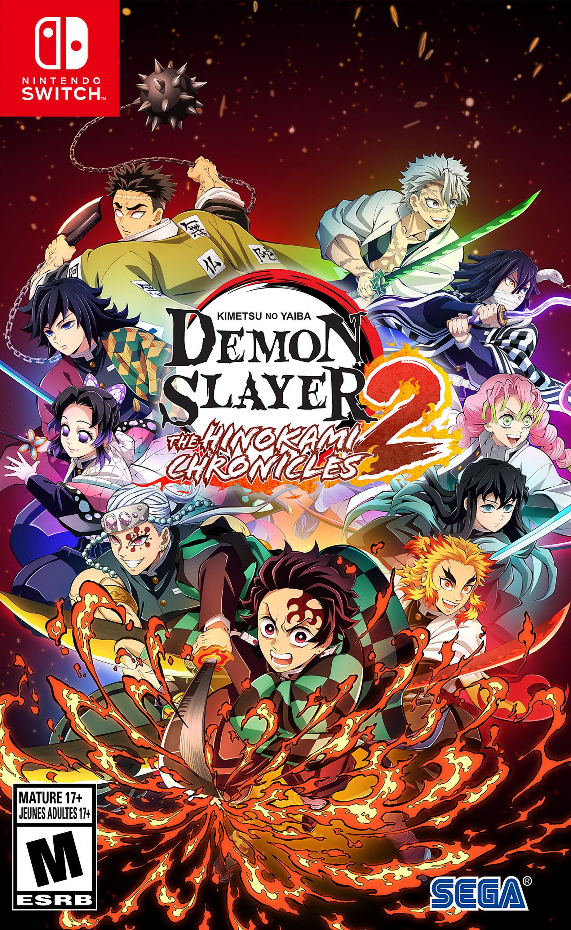 Jeu Video Demon Slayer - Kimetsu no Yaiba - The Hinokami Chronicles 2 pour NSW