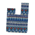 thumbnail image 4 of Bolsa de mano tejida Macarena organizador de hilo bolsa de muñeca bolsa de punto para mujer Azul 23 cm x 21,5 cm, 4 of 8