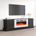 thumbnail image 2 of Carmen WH-EF Fireplace TV Stand, 2 of 5
