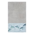 thumbnail image 3 of Authentic Hotel and Spa  Turkish Cotton Turtles Embroidered Light Grey 4-piece Towel Set, 3 of 5