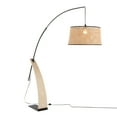 thumbnail image 4 of Robyn Floor Lamp, Floor Lamps for Living Room, Modern Floor Lamp for Bedroom, Standing Lamp, Tall Lamp, Living Room Lamp, Bedroom Lamp, Corner Lamp (Natural Wood, Black Metal, Natural Rattan), 4 of 6