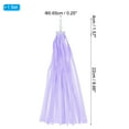 thumbnail image 2 of Uxcell Bike Streamers Scooter Handlebar Tassels Grips Ribbon Light Purple, 2 of 5