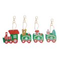 thumbnail image 1 of 4 piezas DIY completo taladro especial en forma de diamante pintura Navidad llaveros bolso FLhrweasw Nuevo, 1 of 7
