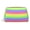 Gold, variant on Travel Makeup Bag Pastel Rainbow Striped Cosmetic Bag for Women, Waterproof Portable Pouch Toiletry Bag Pattern Make up Bag Gold