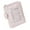 Pink, variant on Refillable Leather 5 Rings Binder Notebook Journal with Refill Paper and Binder Pocket PU 5 Rings Binder with Pocket