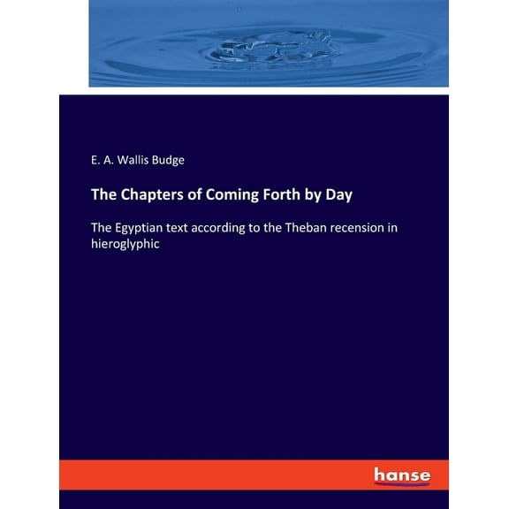 The Chapters of Coming Forth by Day: The Egyptian text according to the Theban recension in hieroglyphic, (Paperback)