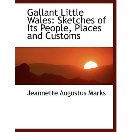 Large Pebble - Gallant Little Wales : Sketches of Its People, Places and Customs (Large Print Edition)