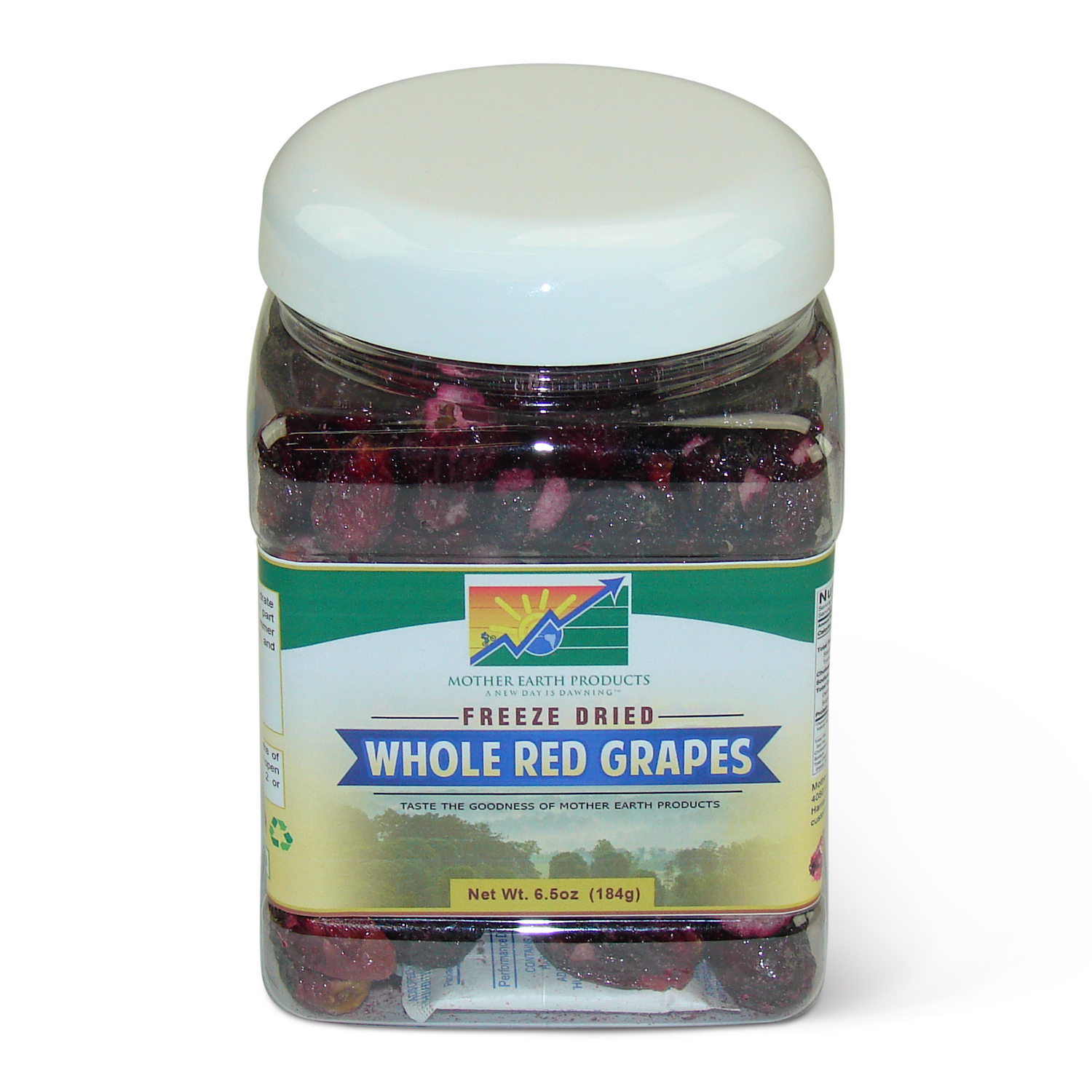 Mother Earth Freeze Dried Red Grapes, Whole, 6.5 oz