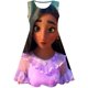 thumbnail image 1 of 2023 año niñas Magic full house princesa vestido niños verano dibujos animados Disney 3D estampado cumpleaños Magic full house princesa Dress6T Gao Jinjia LED, 1 of 2