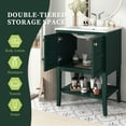 thumbnail image 5 of Euroco 24'' Bathroom Vanity with Top Sink, Modern Bathroom Storage Cabinet with 2 Doors, Single Sink Bathroom Vanity, 5 of 9