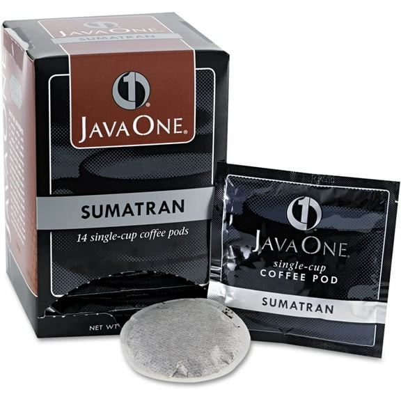 2pcs Java One Single Cup Coffee Pods, Sumatra Mandheling, 14 Pods/box