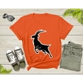 thumbnail image 3 of Cool Wild Goat Animal Horn Livestock Silhouette Capricorn T-Shirt Goat Lover Shirt Farm Animal Goat Gift Tshirt Farm Life Animal Lover Shirt, 3 of 8