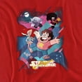 thumbnail image 2 of Steven Universe Group Shot Women's T Shirt, Red, 2X-Large, 2 of 6