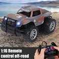 thumbnail image 7 of 4-Way Remote Control Off-Road Car, Rechargeable Lithium Battery RC Toy with LED Headlights, Shockproof Drop-Resistant Vehicle for Kids Boys 3 4 5 6,Gray, 7 of 7