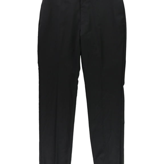 Calvin Klein Mens Extra Slim Dress Pants Slacks, Black, 37W x 35L