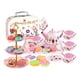 thumbnail image 1 of Accesorios de comida de juguete Juego de té para niños Juguetes de postre Simulación Tetera Tazas Platos Estilo A, 1 of 9