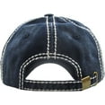 thumbnail image 3 of America USA Vintage Distressed Washed Adjustable Baseball Cap Dad Hat, 3 of 4