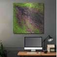 thumbnail image 5 of Luxe Metal Art 'Earth as Art: Demini River' Metal Wall Art, 36"x36", 5 of 7