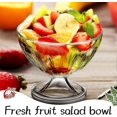 thumbnail image 4 of 4 Pcs Ice Cream Bowls 8.5 oz Colorful Clear Acrylic Dessert Bowls Dessert Cups, 4 of 5