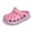 A02/Pink, variant on HsdsBebe Toddler Boys Girls Garden Clogs Cartoon Slides Shoes Slip On Slipper Water Sandals For Little Kids