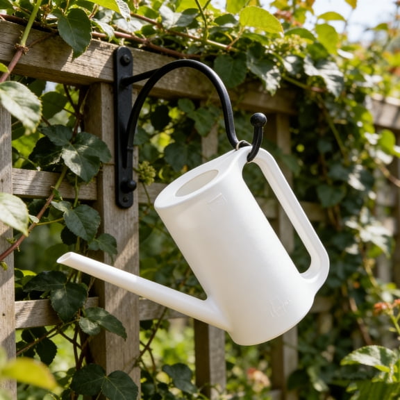 Gumesh Watering Can for Indoor Plants, Small Watering Cans for House Plant Garden Flower, Long Spout Water Can for Outdoor Watering Plants(White)