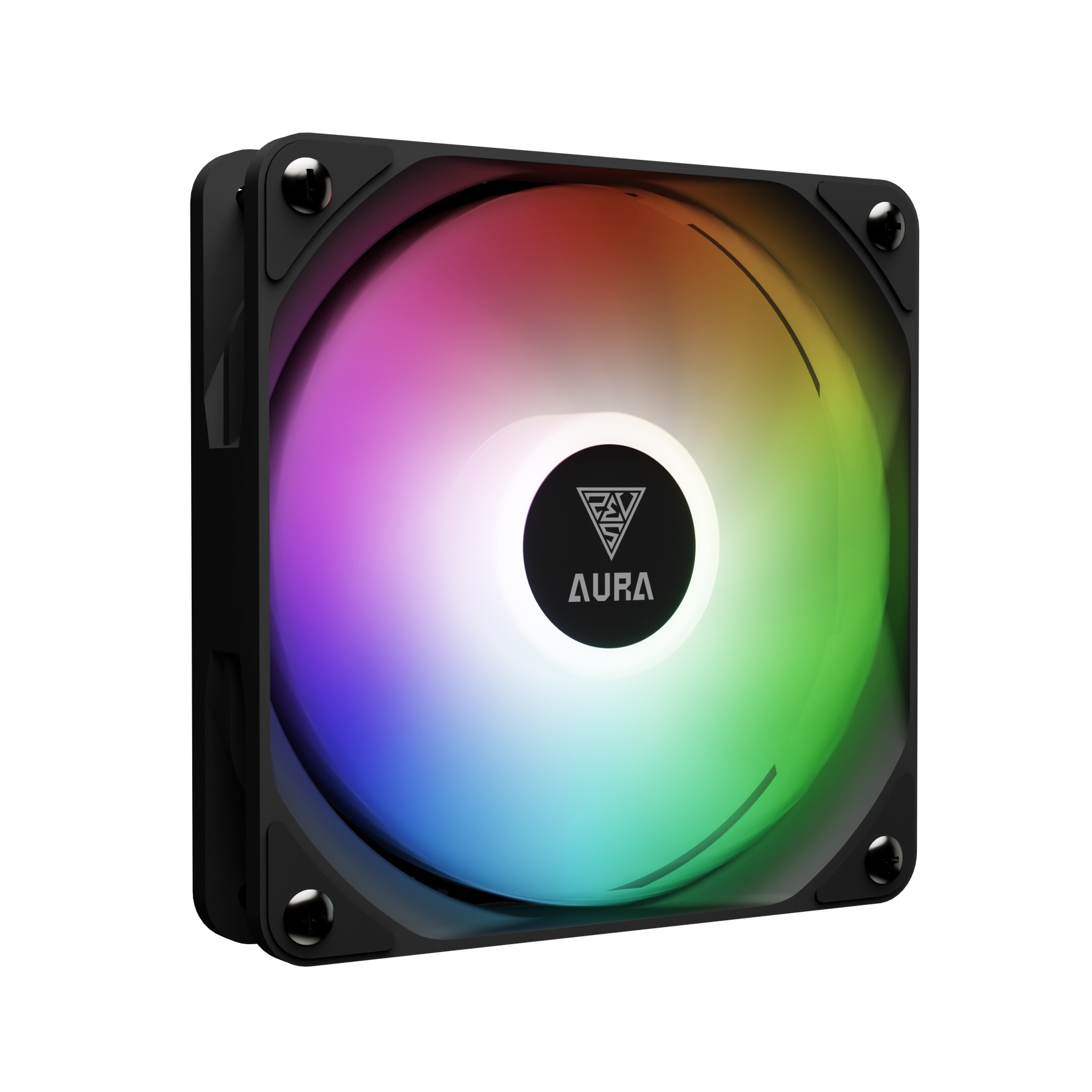 Gamdias AURA GL240 Lite 240mm CPU Liquid Cooler All-In-One, PWM Fans, 5V 3-Pin ARGB