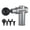 Gray spray paint, variant on Multi-Functional Family Muscle Relaxation System, Cordless Mini Fascia Gun with Adjustable Speeds, Handheld Percussion Device with Multiple Heads for Full Body Comfort