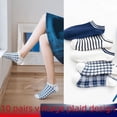 thumbnail image 1 of Calcetines de verano para mujer, calcetines náuticos con punta redonda para mujer, calcetines cortos japoneses para niñas, calcetines bajos para hombre, 1 of 5
