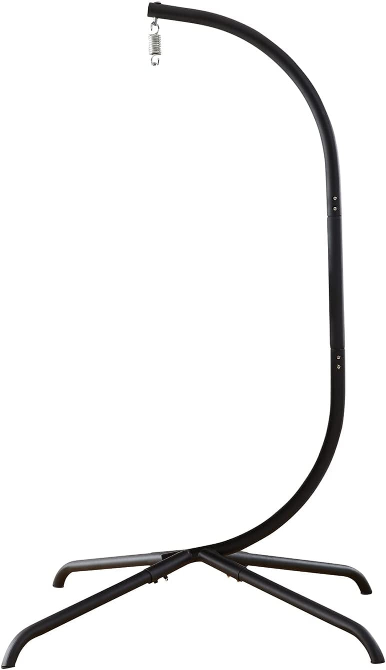 Hanging Egg Chair Indoor Outdoor Person Egg swing Stand, Outside