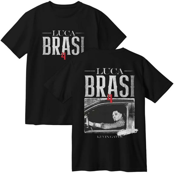 Kevin Gates Luca Brasi 4 Merch Cotton T-Shirt Women Men Fashion Crewneck Short Sleeve Tee