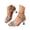 Silver, variant on 2026 New Fashion Women's Rhinestone Floral Heeled Sandals, Square Toe Ankle Strap Dress Heels for Party, Wedding and Evening Events(Gold,8.5)