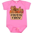 thumbnail image 3 of Inktastic Cousin Crew Cute Turkey Family Boys or Girls Baby Bodysuit, 3 of 5