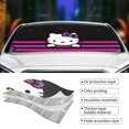 thumbnail image 5 of Windshield Sun Shade Foldable Car Front Window Sunshade For Car Suv Trucks Vans - Best Heat Shield Blocker Visor Cover Blocks Uv Rays And Keeps Your Vehicle Cool-Medium, 5 of 5