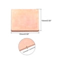thumbnail image 2 of Heatsink Copper Sheet Shim 1.5mm Thickness Pad with Thermal Conductive Adhesive Tape for Computer CPU 5 Set, 2 of 5