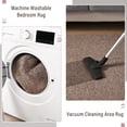 thumbnail image 5 of 4x6 Area Rugs For Living Room  Soft Modern Memory Foam Bedroom Rug Washable Indoor Low Pile Minimalist Non Slip Carpet Dorm Home Decor Brown And White, 5 of 9