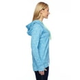 thumbnail image 4 of J America Ladies' Cosmic Contrast Fleece Hood - JA8616, 4 of 4