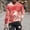 Red, variant on Zylanna Men's Shirts Pullover Tee, Long Sleeve Fashion Printed Round Neck Casual Tops T-Shirts for Men Orange Size M