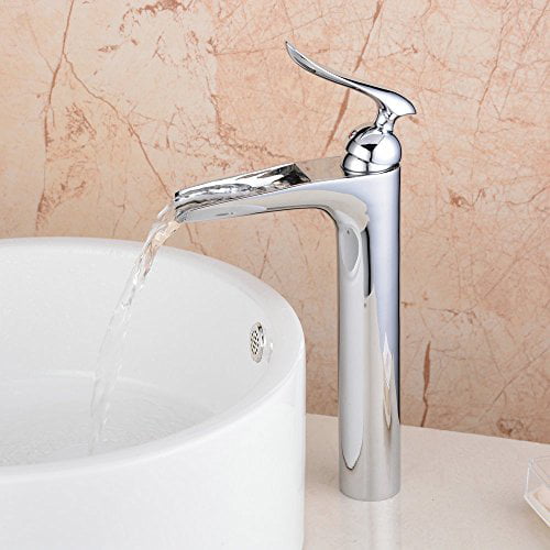 Details about   Modern Bathroom Faucet Basin Mixer Tap Chrome Tall Body Single Handle One Hole 