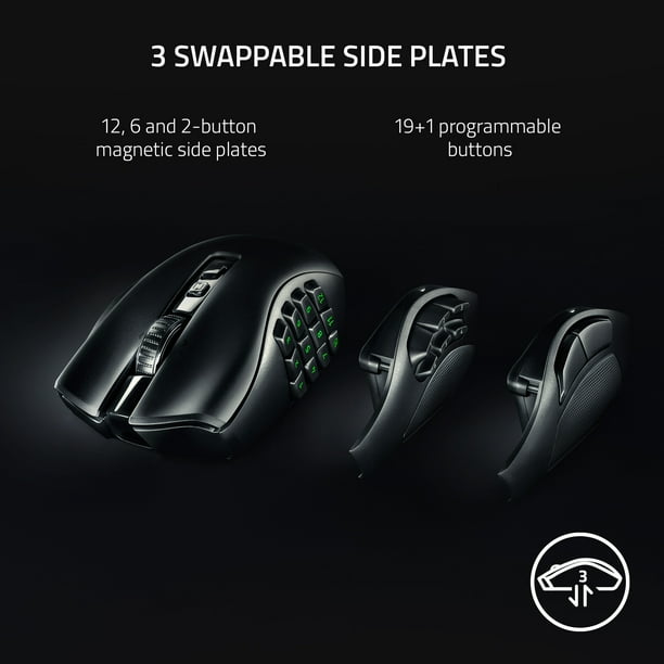 Razer Naga V2 Pro Wireless Gamer Computer Mouse, 30K Optical
