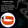 thumbnail image 3 of Glowing Armband Running Cycling Glowing Arm Band Night Walking LED Nylon Arm Strap Battery Powered No.04, 3 of 8