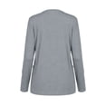 thumbnail image 4 of yillto Womens Cardigan Lightweight Soft Open Front Long Sleeve Casual Cardigans Coat with Pockets, 4 of 7