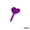 🔥 Purple_New#420, variant on Garden Plant Labels Heart Shaped Plastic Tags Waterproof Reusable Markers for Potted Herbs Flowers Vegetables 100 Pack