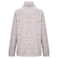 thumbnail image 3 of aidice Long Sleeve Shirts for Women Casual Drawstring Turtleneck Comfy Workout Running Pullover Tops with Pockets, 3 of 6