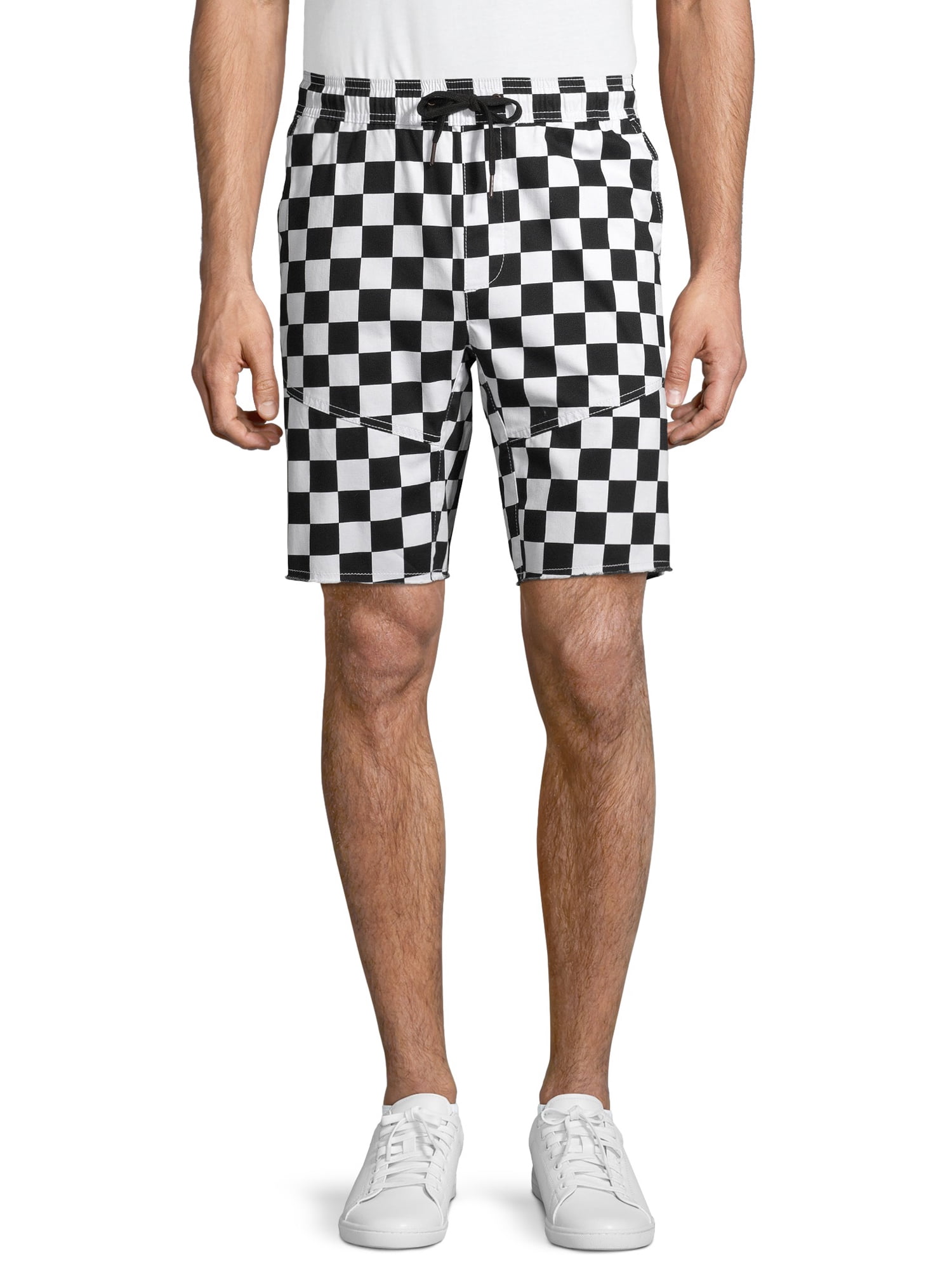 No Boundaries Men's Woven Jogger Shorts