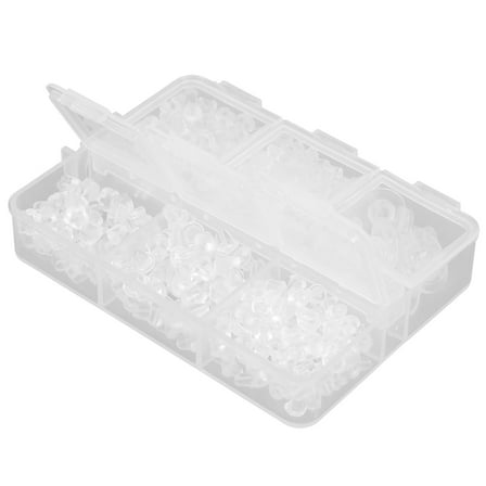 1 Box of Silicone Earring Backs Replacement for Pierced Ears Safely Locking Studs