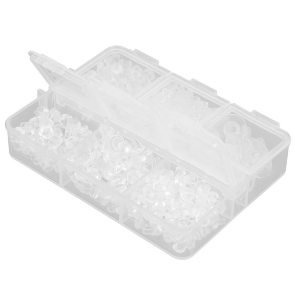 1 Box of Silicone Earring Backs Replacement for Pierced Ears Safely Locking Studs