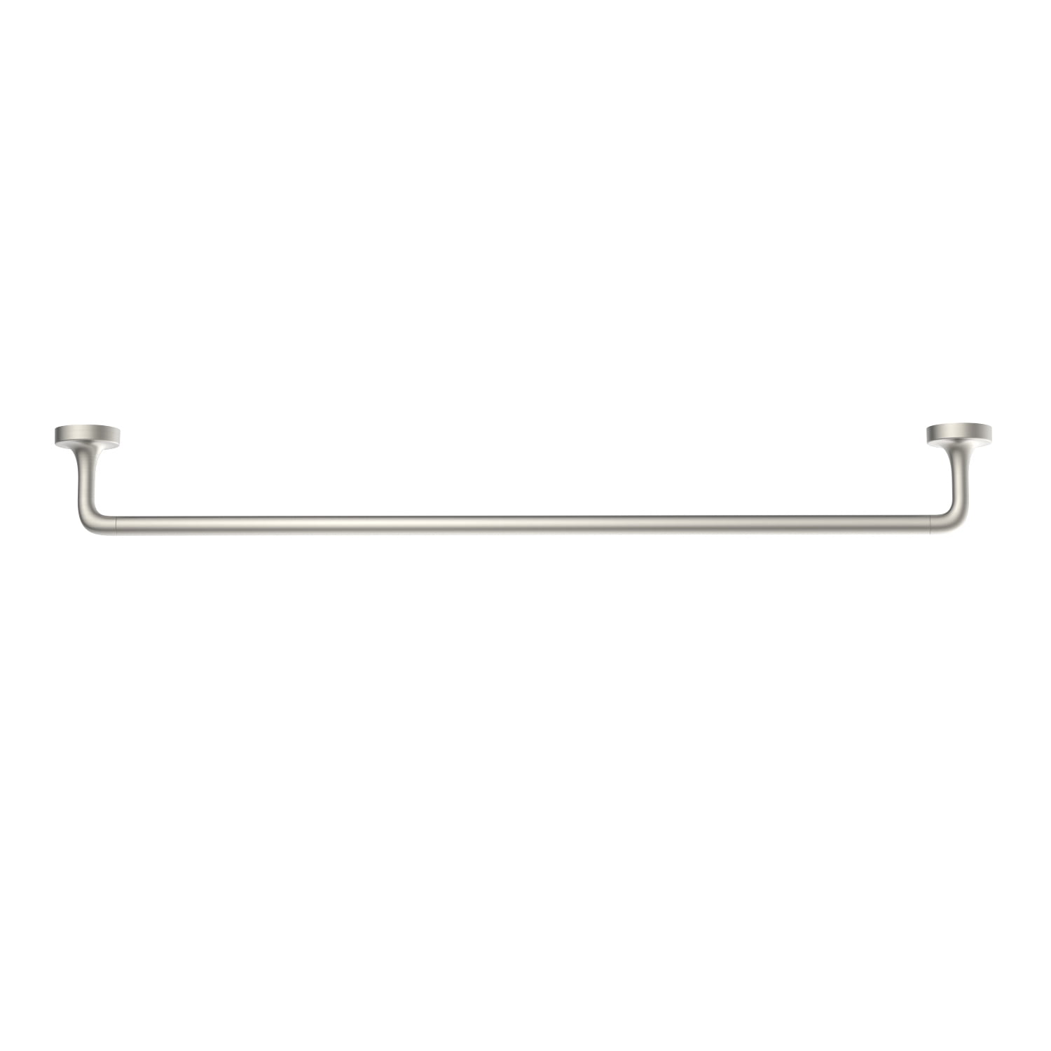 (1 pack) Better Homes & Gardens Clean Modern 24 Inch Wall Mount Towel Bar, Satin Nickel